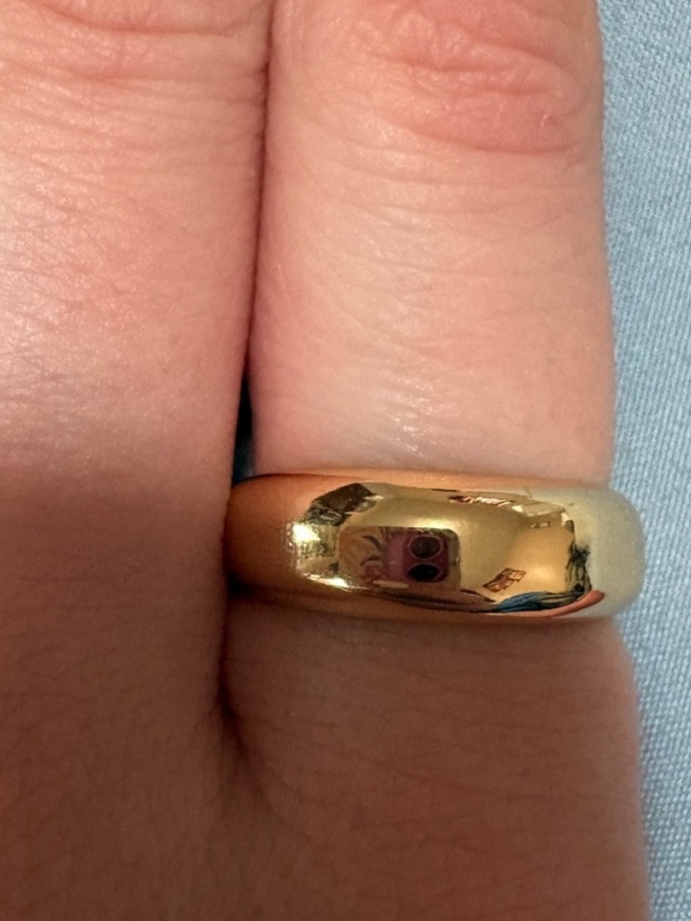3 for $14 Classic Gold Band Ring size 8